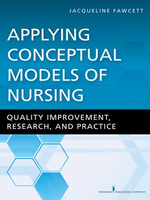 cover image of Applying Conceptual Models of Nursing